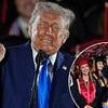 Donald Trump sends Alabama students wild by mocking trans athletes at commencement event