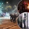 Inside the 'uncontrollable' PSG Paris riots: Shocking videos reveal terrifying scenes of cars attacked and burned, shops looted and 491 people arrested