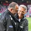 Relegations-Rückspiel: Es geht auch anders: Frank Schmidt und Horst Steffen