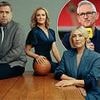 Pictured: Match of the Day's new line-up pose together ahead of debut season as presenter of first post-Gary Lineker show is revealed