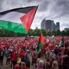 Tienduizenden mensen protesteren op Malieveld tegen kabinetsbeleid over Israël