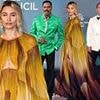 Paris Jackson commands attention in a dramatic caped gown as she joins dashing Colman Domingo and Jude Law at star-studded amfAR Gala amid the 82nd Venice Film Festival