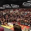 Can you spot the famous royal couple in this picture who were invited to join Queensland's State of Origin dressing room party as special guests of friend Billy Slater?