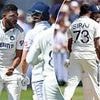 India bowler Mohammed Siraj gives England batsman Ben Duckett fiery send off before pair clash shoulders - as tempers continue to flare in third Test