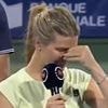 Emotional Eugenie Bouchard wipes away tears after playing last ever match following shock retirement