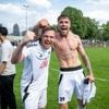 Wembley-Tor und Auseinandersetzungen: BFC Preussen steigt nach Tor in der Nachspielzeit in die Fußball-Regionalliga auf