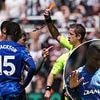 Nicolas Jackson SENT OFF after major headloss sees Chelsea star brutally elbow Newcastle rival Sven Botman - and furious Blues fans are all saying the same thing after 'horrendous' moment