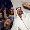 Heartbreaking moment wrestling legend fights tears in tribute to his biggest rival who died at age 60