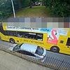Moment double-decker bus smashes into bridge in Manchester - leaving one passenger fighting for their life and 14 others injured