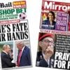 The Papers: 'Ukraine's fate in their hands' and 'Praying for peace'