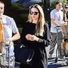 Angelina Jolie's son Knox, 16, towers over her after growing to same height as estranged father Brad Pitt