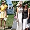 Ascot revellers pull out all the sartorial stops as the family raceday kicks off to a stylish start in the UK's scorching temperatures