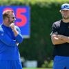 Matthew Stafford practices with Rams in QB's first team workout of preseason