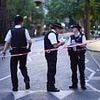 Parents' terror as nursery goes into lockdown amid quadruple stabbing in London that left two men dead and a third fighting for his life in hospital