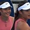 Emma Raducanu calls for crying child to be EJECTED from stadium, sparking tense row with umpire in narrow defeat by Aryna Sabalenka