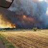 A wildfire in southern France has killed 1 and injured several and is still spreading