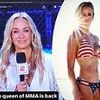 Fans fall in love with the 'Queen of MMA' Laura Sanko as stunning sports analyst returns to TV