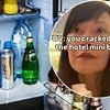 Travel expert shares sneaky hack to avoid expensive mini bar costs - but asks not to be judged