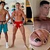 Cristiano Ronaldo spotted again with a black toenail as he shows off ripped physique with his son - but there's a good reason behind the bizarre look