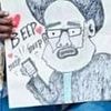 Jewish protester is charged over briefly holding up placard mocking TERRORIST leader