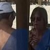 'Last sighting' of British woman who vanished from Greek sunbed is revealed: Image shows wife enjoying snack with husband shortly before disappearing while he slept