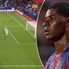 Marcus Rashford produces early contender for miss of the season in Barcelona's 5-0 demolition of Cesc Fabregas' Como