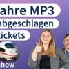 #heiseshow: Digitale Bahn-Tickets, Intel abgeschlagen, 30 Jahre MP3
