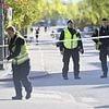 Teenage 'hitman' is arrested after Swedish barber shop 'executions' saw three shot dead as they were having their hair cut amid spiralling gang violence in the country