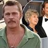 Somber Brad Pitt seen working on film set on the SAME DAY his mother Jane Etta died at age 84