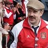Jason Sudeikis beams with joy as his beloved team Arsenal clinch victory over Nottingham Forest