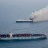 Cargo ship carrying new vehicles to Mexico sinks in the North Pacific weeks after catching fire