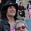 Noel Fielding makes rare appearance with partner Lliana Bird at BST Hyde Park after he sparked health worries by quitting TV series - as festival's final day is cancelled