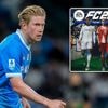 En ook niet langer de beste Belg: Kevin De Bruyne maakt vrije val in populair voetbalspel EA FC26