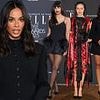 Rochelle Humes puts on a leggy display in black mini dress as she joins Jameela Jamil and Bel Powley at star-studded ELLE Style Awards