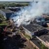 Brand bij hennepverwerker in Oude Pekela na vijf dagen geblust