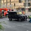 Several injured when a car slams into them in the German city of Stuttgart. The driver is arrested