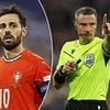 Bernardo Silva bitterly claims the referee 'doesn't know the rules' - after clashing with Florian Wirtz in Portugal's 2-1 Nations League semi-final win over Germany