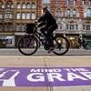 Lawless London latest: As public demand police crack down on mobile phone theft epidemic, Oxford Street gets a new pavement STICKER telling people not to become victims...