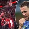 The incredible moment PSV fans discover Jordan Henderson's Ajax have CHOKED in the Dutch title race to 99th-minute equaliser