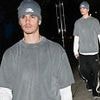 Romeo Beckham cuts a sombre appearance as he heads home from night out in London following split from Kim Turnbull after seven months