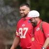 Travis Kelce on what's changed since his engagement to Taylor Swift: 'I got one more ring'
