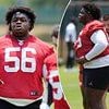 NFL rookie set to become the heaviest player in league HISTORY stuns fans as he takes to the field for the first time