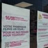 Grève : 90 % des pharmacies fermeront leurs portes le week-end du 15 août