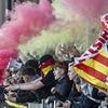 Thistle appeal for fans to cut out pyro and pitch invasions after FOUR kids were injured at play-off
