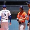 Christian Walker, Yainer Diaz and Jose Altuve homer in Astros' 5-1 win to complete sweep of Dodgers