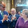 Spitzbübische Bemerkung: Merz will Merkel erst zum 100. Geburtstag öffentlich gratulieren