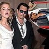 The rented mansion was splattered with blood and strewn with broken glass. Johnny Depp's severed fingertip was wrapped in a paper towel... 'Safe to say we've lost our deposit!' his butler sighed