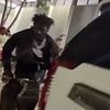 Terrifying moment gun-wielding ex-NFL star Antonio Brown 'fights off attackers' in wild brawl