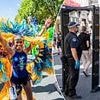 Sequins, feathers... and a groundbreaking arrest using facial recognition cameras: The Daily Mail sees police deploy slick new technology at Notting Hill Carnival