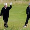 Besuch in Schottland: Trump meckert über Windräder - und spielt erstmal Golf